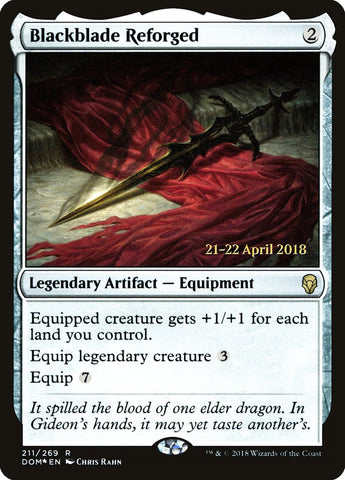 Blackblade Reforged  [Dominaria Prerelease Promos]