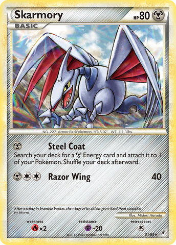 Skarmory (31/95) [HeartGold & SoulSilver: Call of Legends]