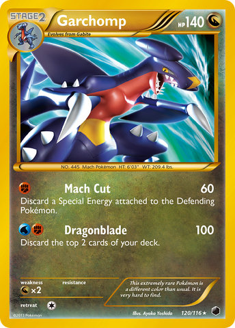 Garchomp (120/116) [Black & White: Plasma Freeze]