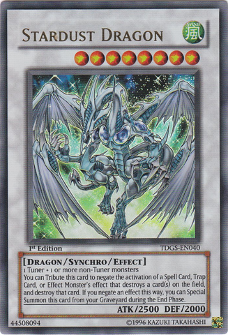 Stardust Dragon [TDGS-EN040] Ultra Rare