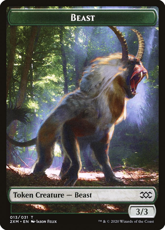 Beast [Double Masters Tokens]