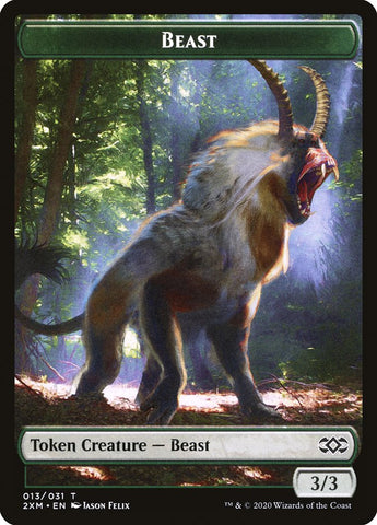 Beast [Double Masters Tokens]