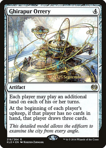 Ghirapur Orrery  [Kaladesh Prerelease Promos]