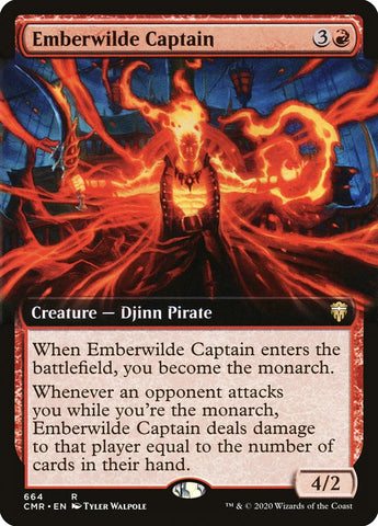 Emberwilde Captain (Extended) [Commander Legends Extended]
