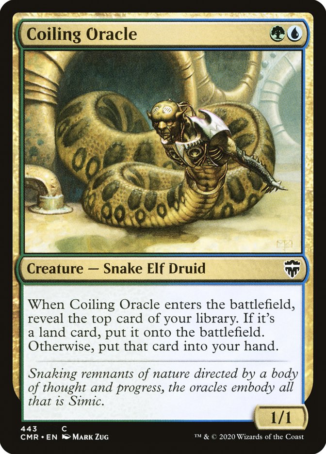 Coiling Oracle [Commander Legends Commander Deck]