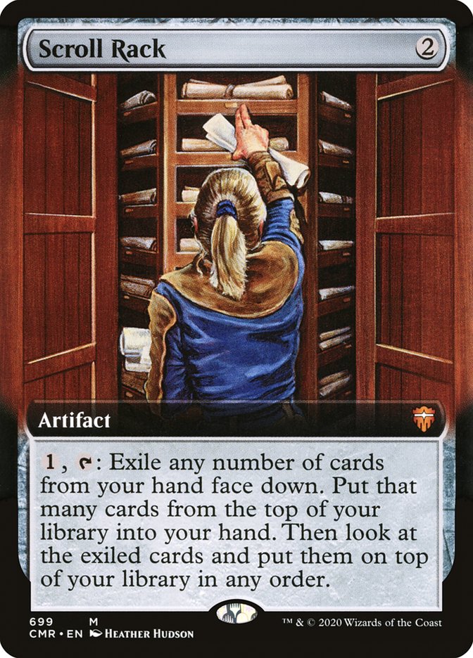 Scroll Rack (Extended) [Commander Legends Extended]