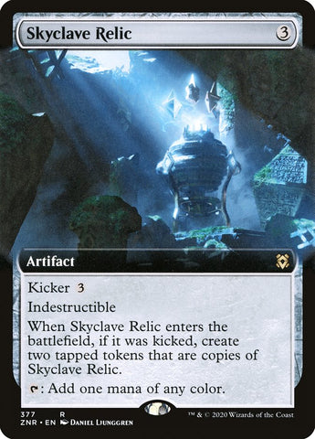 Skyclave Relic (Extended) [Zendikar Rising Extended Art]