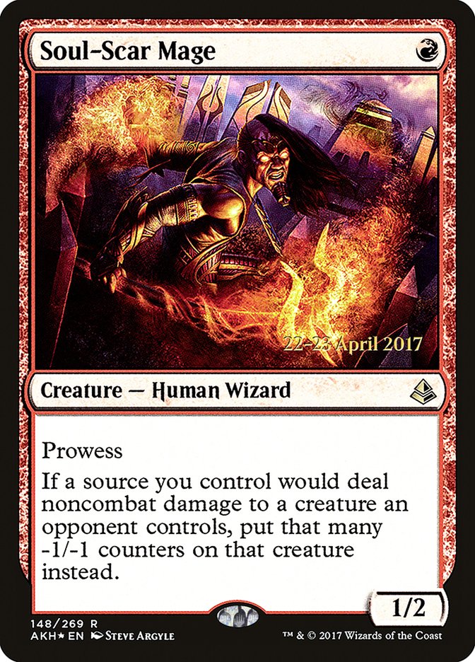 Soul-Scar Mage  [Amonkhet Prerelease Promos]