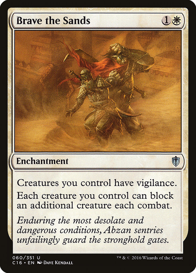 Brave the Sands [Commander 2016]