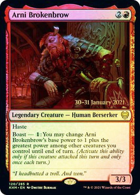 Arni Brokenbrow  [Kaldheim Prerelease Promos]