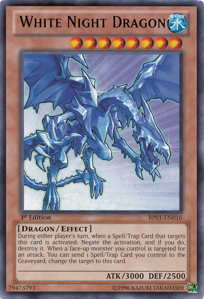 White Night Dragon [BP01-EN016] Rare