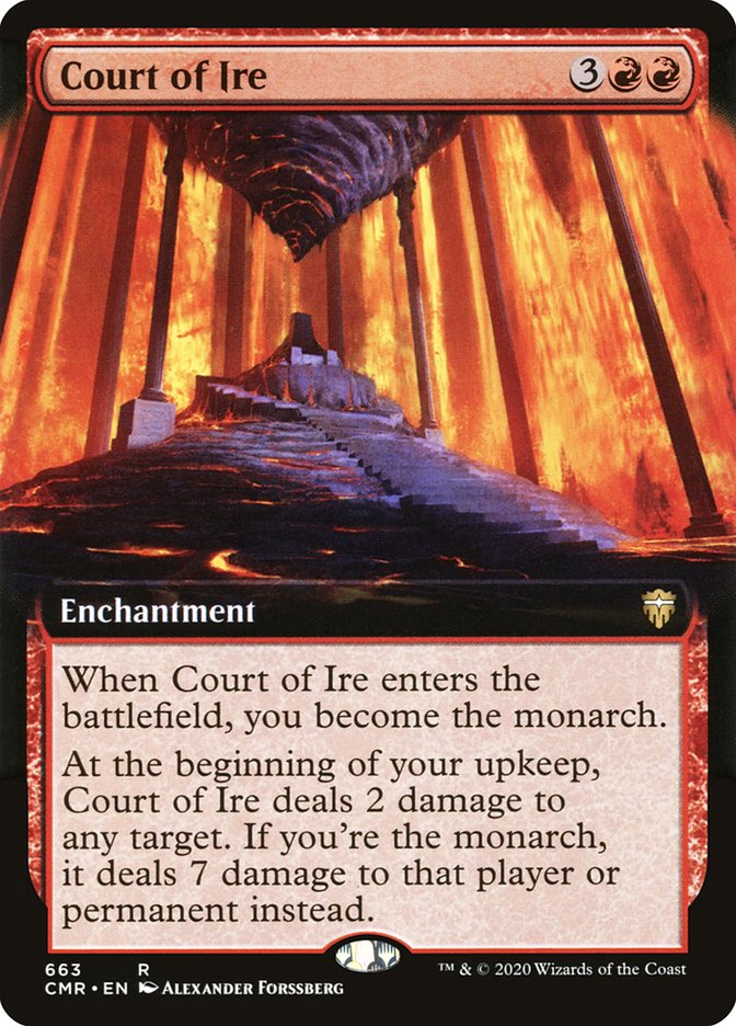 Court of Ire (Extended) [Commander Legends Extended]