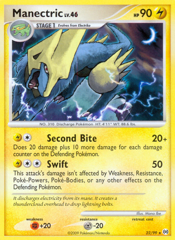 Manectric (22/99) [Platinum: Arceus]