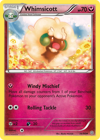 Whimsicott (56/98) [XY: Ancient Origins]