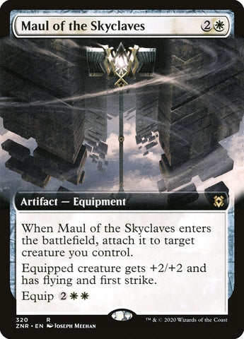 Maul of the Skyclaves (Extended) [Zendikar Rising Extended Art]