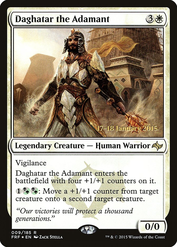 Daghatar the Adamant  [Fate Reforged Prerelease Promos]