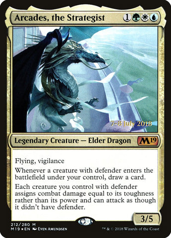 Arcades, the Strategist  [Core Set 2019 Prerelease Promos]