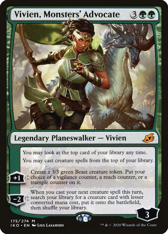 Vivien, Monsters' Advocate (Promo Pack) [Ikoria: Lair of Behemoths Promos]