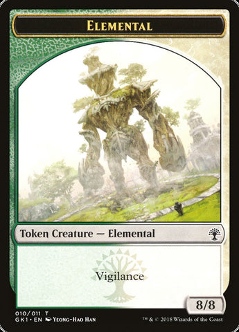 Elemental // Centaur [Guilds of Ravnica Guild Kit Tokens]