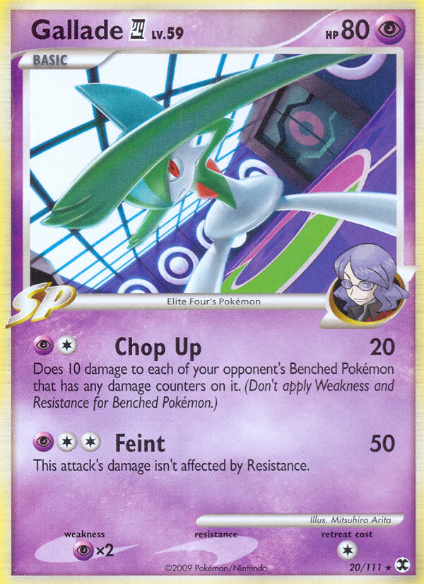 Gallade (20/111) [Platinum: Rising Rivals]