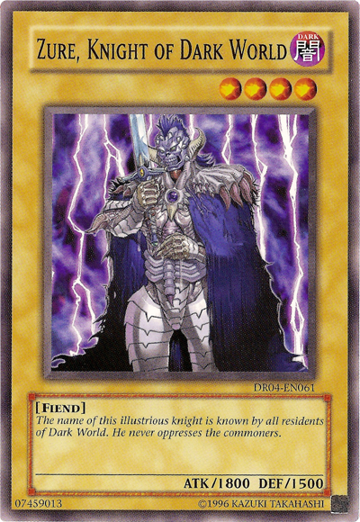 Zure, Knight of Dark World [DR04-EN061] Common