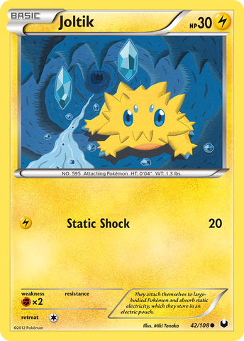 Joltik (42/108) [Black & White: Dark Explorers]