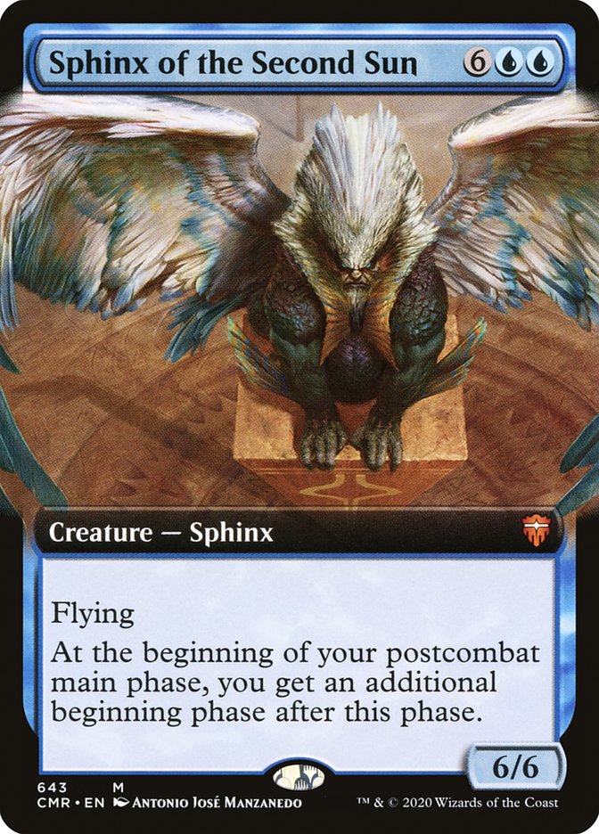 Sphinx of the Second Sun (Extended) [Commander Legends Extended]