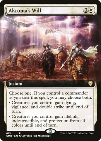 Akroma's Will (Extended) [Commander Legends Extended]