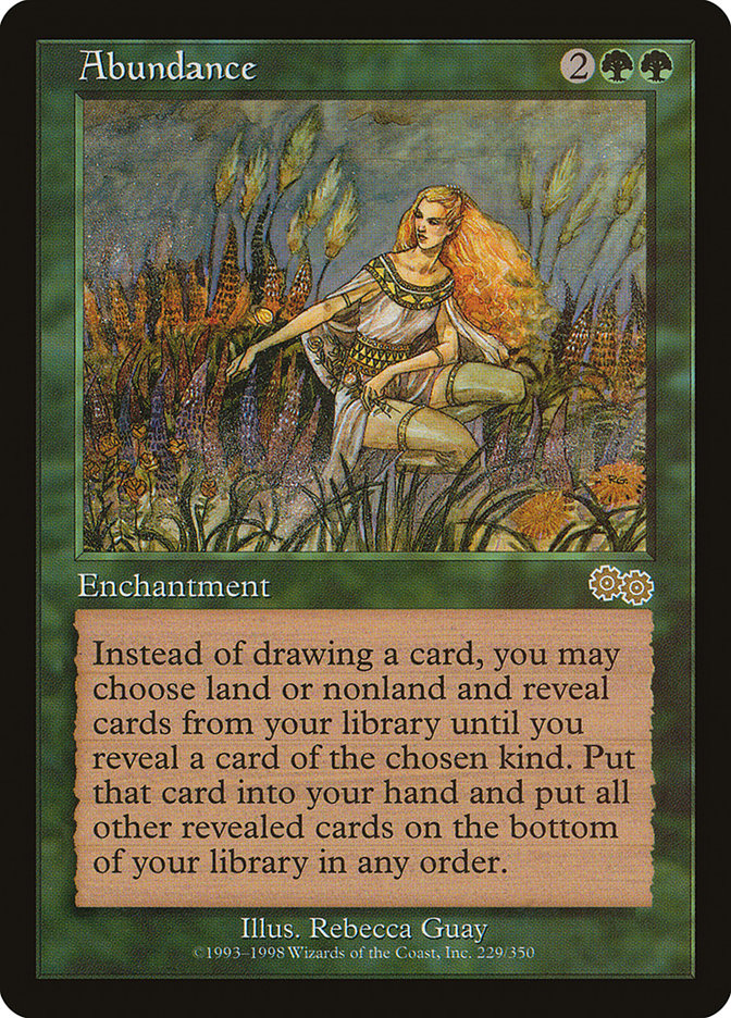 Abundance [Urza's Saga]