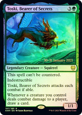 Toski, Bearer of Secrets  [Kaldheim Prerelease Promos]