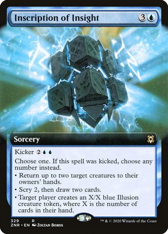 Inscription of Insight (Extended) [Zendikar Rising Extended Art]