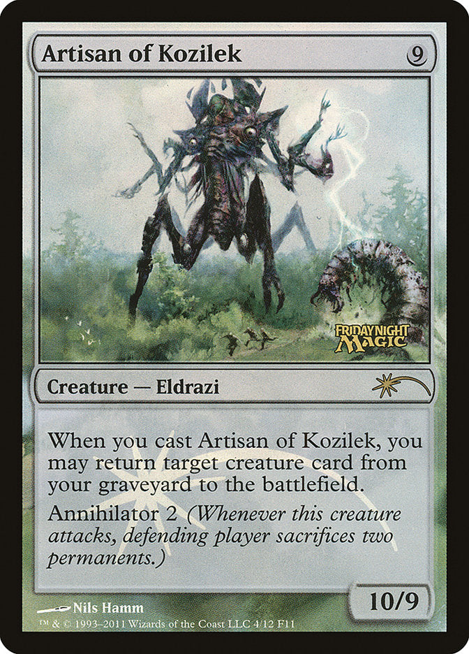 Artisan of Kozilek [Friday Night Magic 2011]