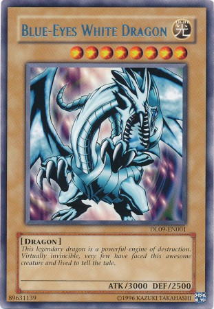 Blue-Eyes White Dragon (Silver) [DL09-EN001] Rare