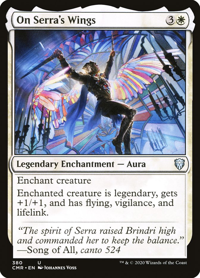 On Serra's Wings [Commander Legends Commander Deck]