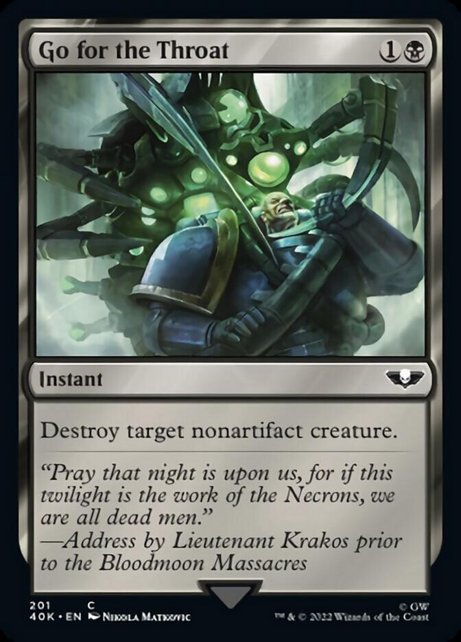 Go for the Throat [Universes Beyond: Warhammer 40,000]