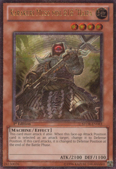Karakuri Muso mdl 818 "Haipa"  [STOR-EN083] Ultimate Rare