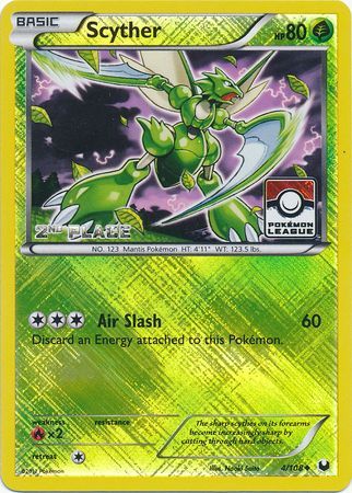 Scyther (4/108) (League Promo 2nd Place) [Black & White: Dark Explorers]