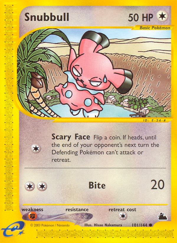 Snubbull (101/144) [Skyridge]