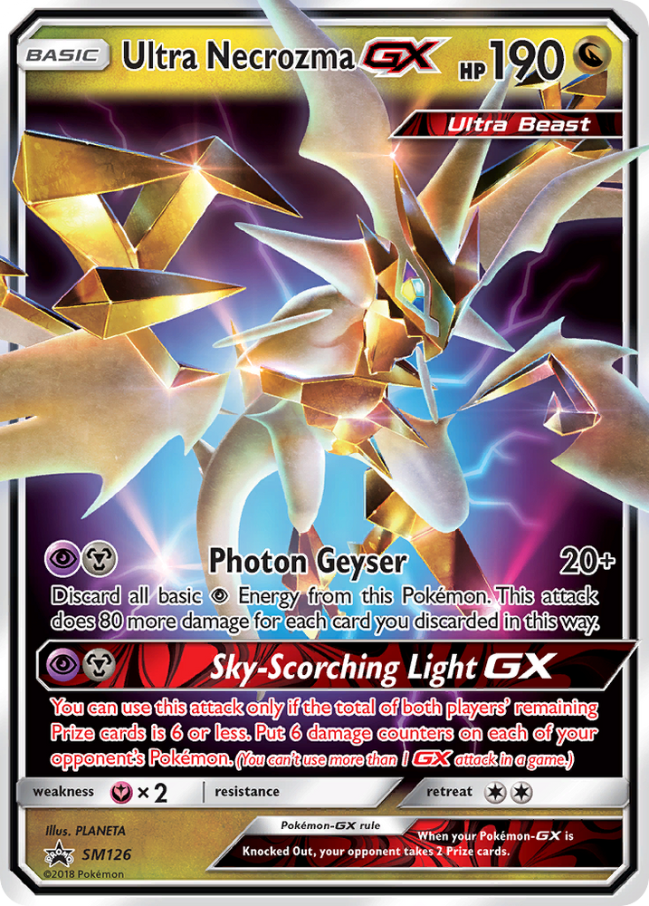 Ultra Necrozma GX (SM126) [Sun & Moon: Black Star Promos]