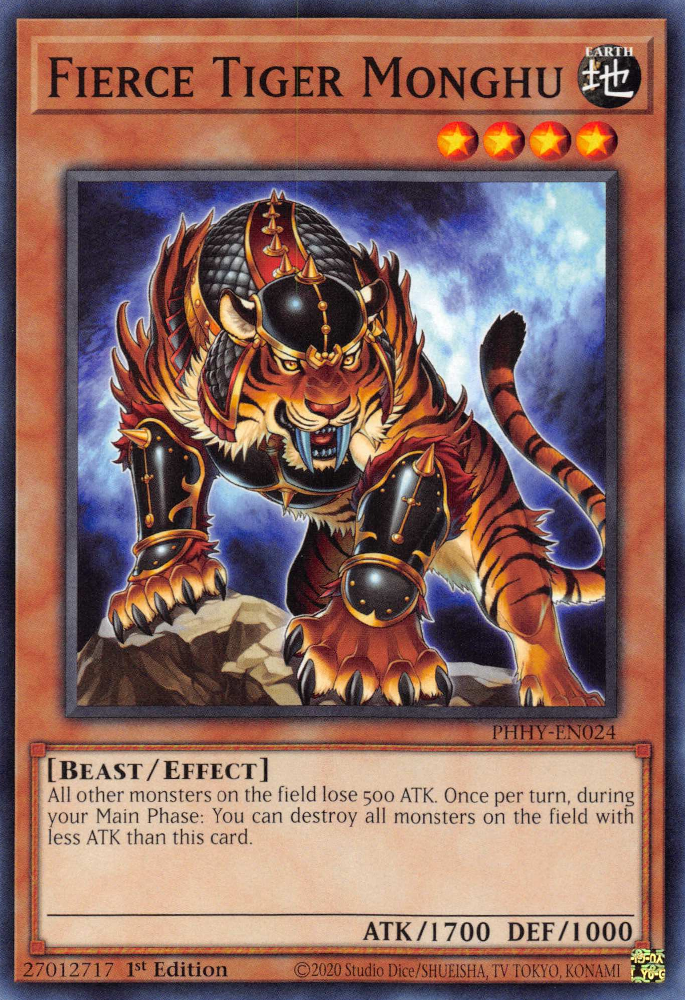 Fierce Tiger Monghu [PHHY-EN024] Common
