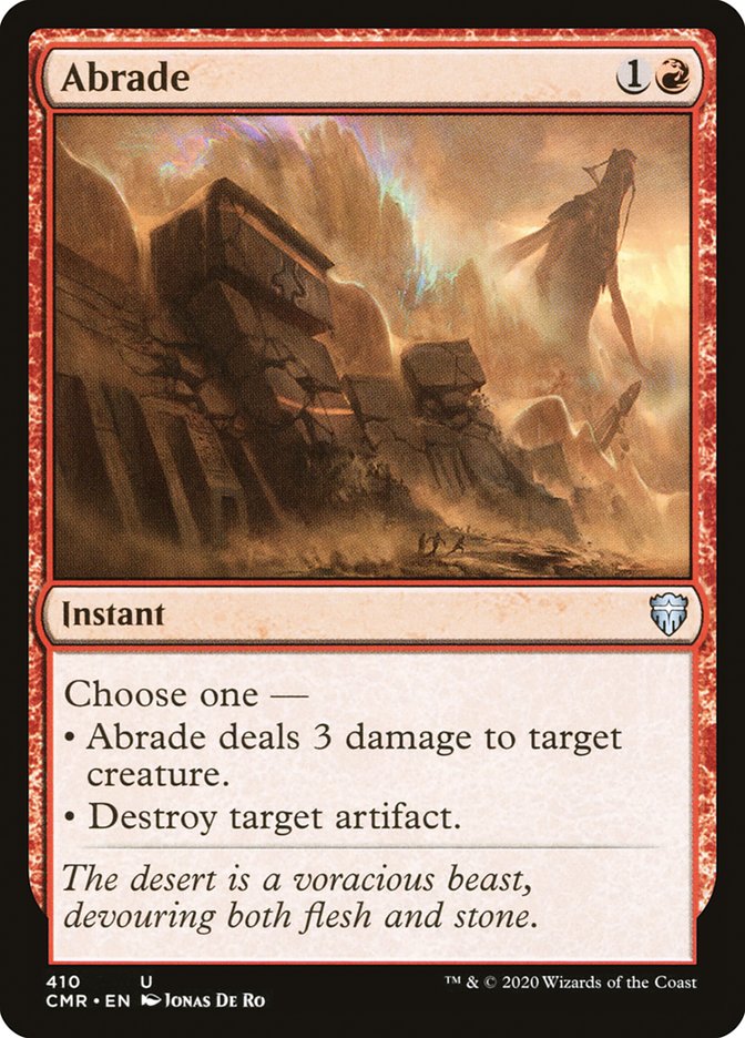 Abrade [Commander Legends Commander Deck]