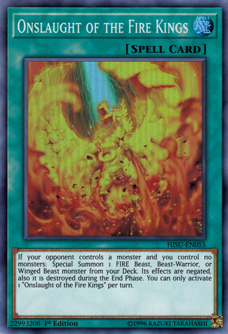 Onslaught of the Fire Kings [HISU-EN055] Super Rare