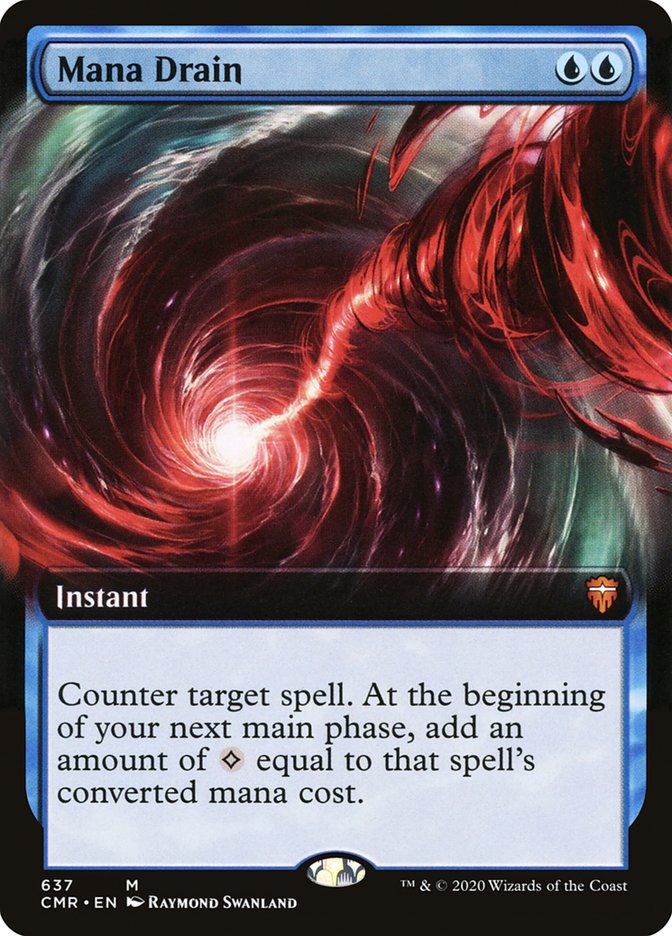 Mana Drain (Extended) [Commander Legends Extended]