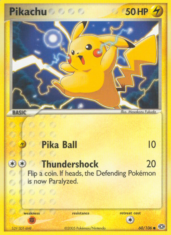 Pikachu (60/106) [EX: Emerald]