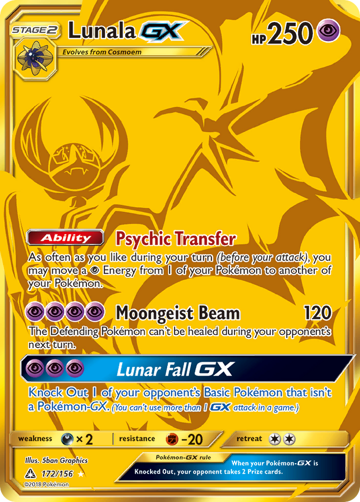 Lunala GX (172/156) [Sun & Moon: Ultra Prism]