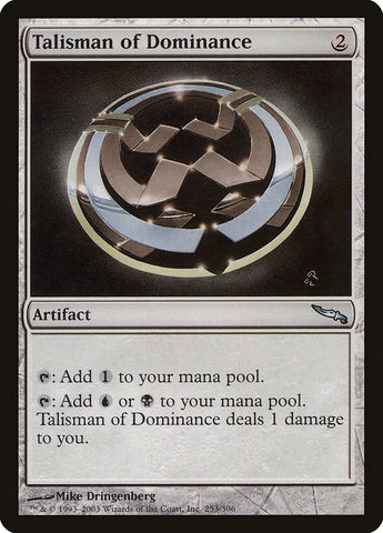 Talisman of Dominance [Mirrodin]