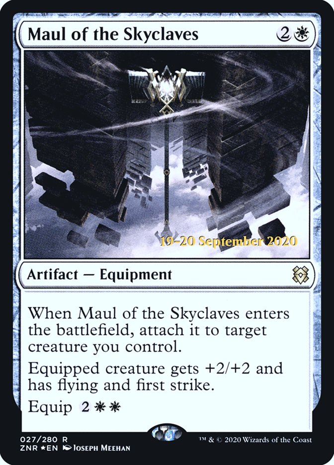Maul of the Skyclaves  [Zendikar Rising Prerelease Promos]