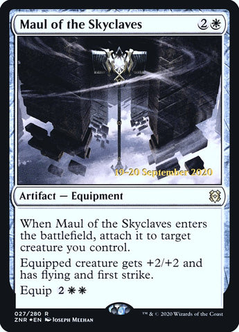 Maul of the Skyclaves  [Zendikar Rising Prerelease Promos]