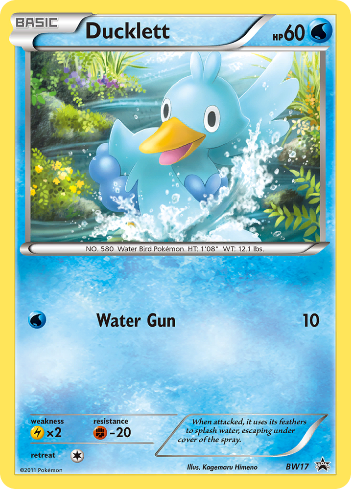 Ducklett (BW17) [Black & White: Black Star Promos]