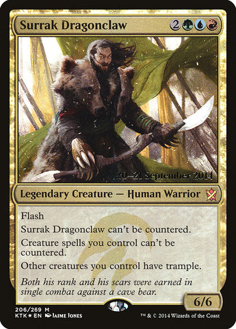 Surrak Dragonclaw  [Khans of Tarkir Prerelease Promos]